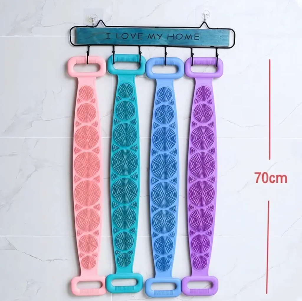 Silicone Body Back Scrubber Belt (Buy 1 Get 1 Free)