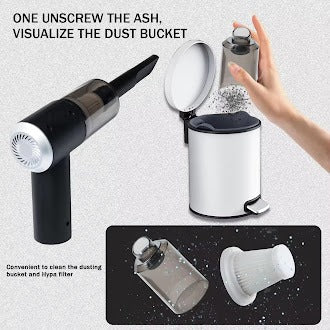 3-in-1 Air Duster & Vacuum Cleaner – Wireless & Powerful