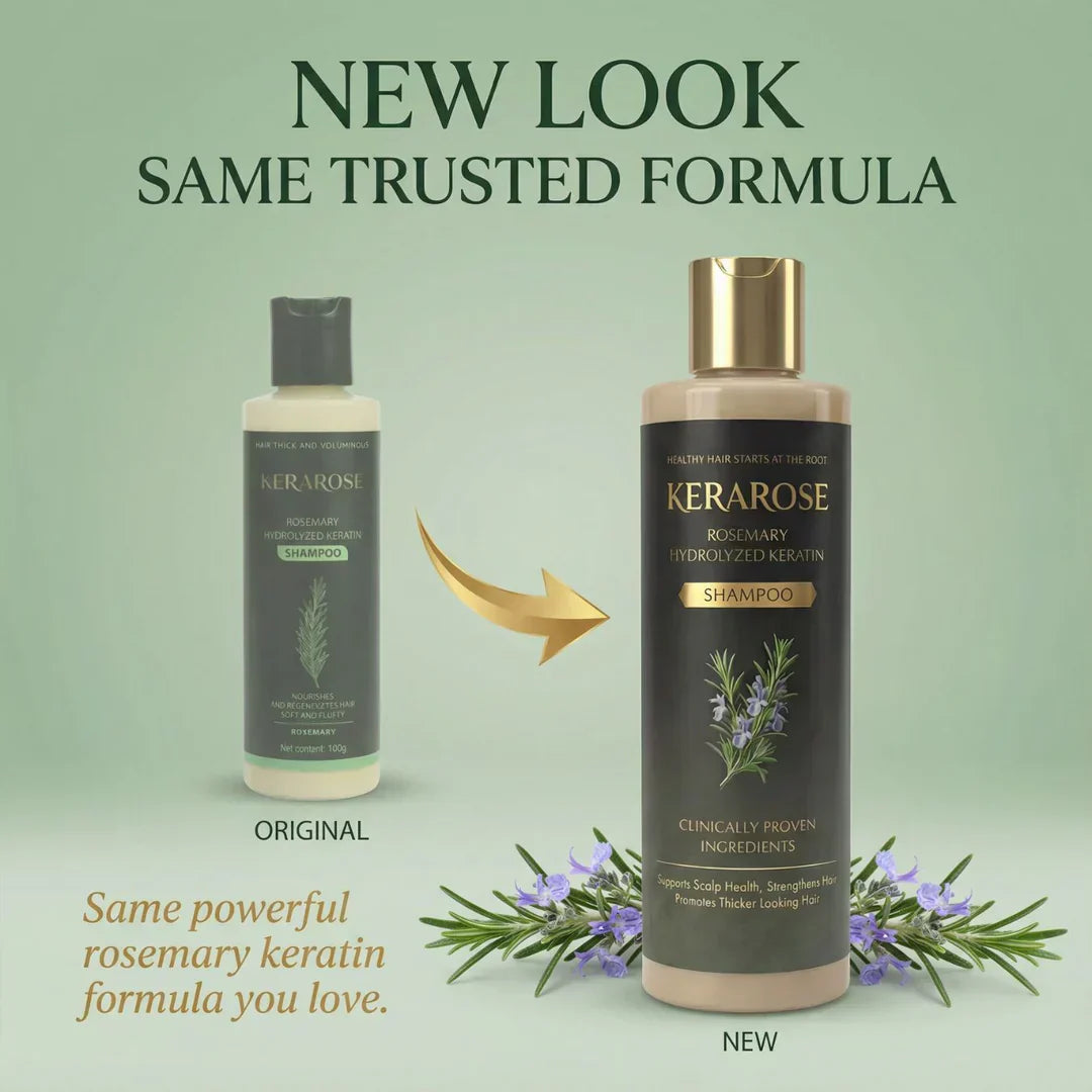 Kerarose Rosemary Shampoo For Hair Growth (Buy 1 Get 1 Free)