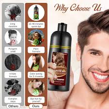 3 In 1 Black Hair Dye Shampoo (BUY 1 GET 1 FREE)