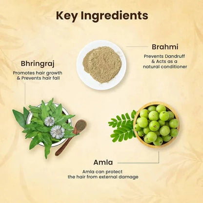 Ayurvedic Hair Growth Powder 🌱✨ (Buy 1 Get 1 Free🔥🔥)