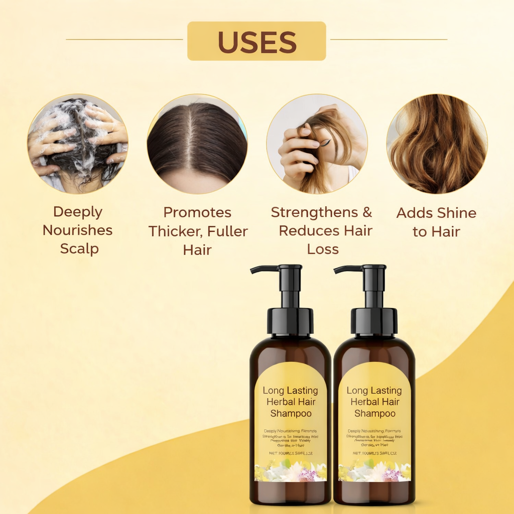 Japanese Long Lasting Natural Hair Dye Shampoo (Buy 1 Get 1 Free)